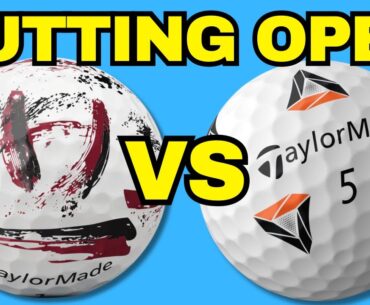 Cutting Open TP5 vs SpeedSoft Golf Balls (TaylorMade)