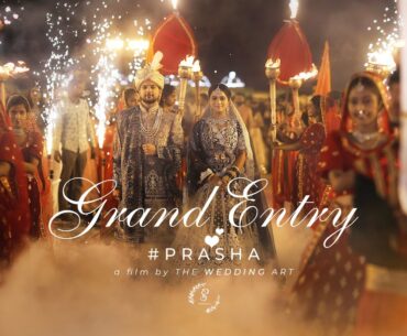 Wedding Grand Entry 2023 | PRASHA | The Wedding Art | Oxford Golf Resort