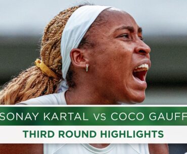 Clinical display from Coco | Sonay Kartal vs Coco Gauff | Highlights | Wimbledon 2024