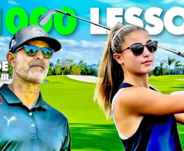 $1000 Golf Lesson From TOP Golf Instructor