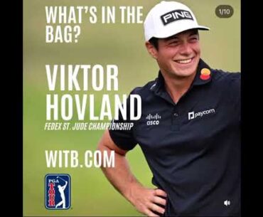 Viktor Hovland WITB - What's In The Bag? FedEx St. Jude Championship (19th August, 2024)