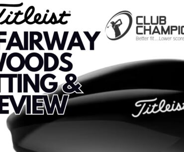 Club Champion fitting // Titleist GT Fairway woods