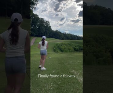 Feels good to be getting better 🤩 #golfgirl #golfswing #golfer #golflife #beginnergolfer #golfswing