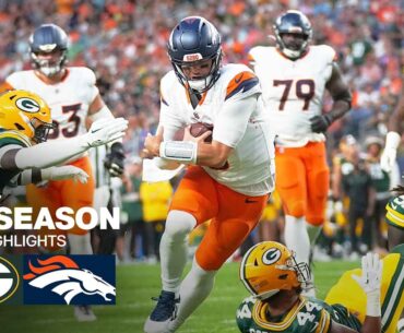 Green Bay Packers vs. Denver Broncos | 2024 Preseason Week 2 Game Highlights