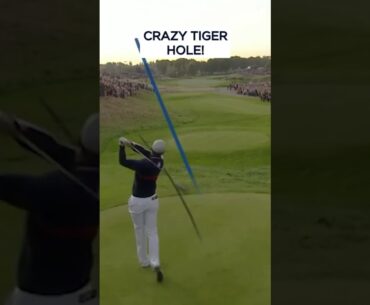 Tiger Woods' INCREDIBLE skill to make birdie! 😱