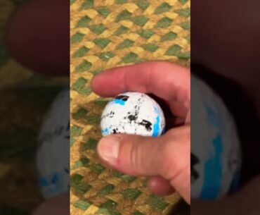 TaylorMade Ink Ball | Cracked Golf Ball