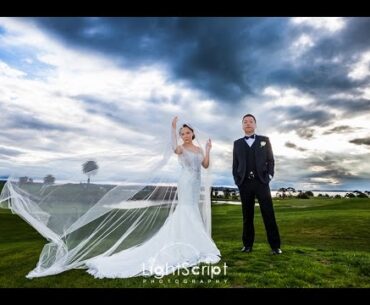 Creative wedding video of George & Michelle at #Formosa Golf Resort, Auckland, New Zealand.