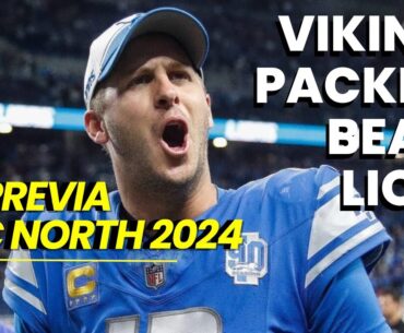 Lions, Vikings, Packers, Bears, la previa con predicciones de la NFC North de la NFL 2024