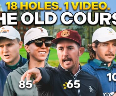 Breaking The Old Course: 4 Golfers. 4 Goals.