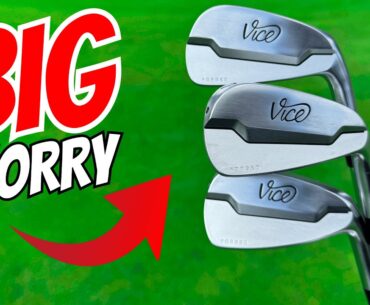 I REALLY Didn’t expect this from the new VICE GOLF CLUBS!