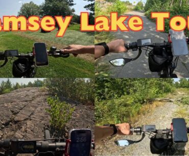 Cool Places To See Around Ramsey Lake On My BBS02 Powered E-MTB