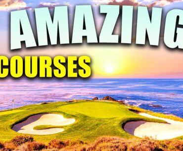 Top 10 BEST golf courses in the WORLD!