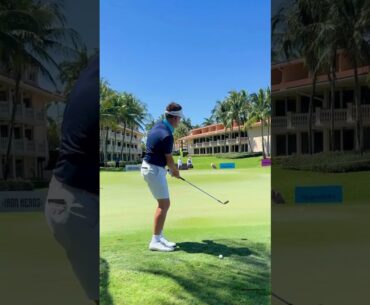 Ian Poulter Swing Slow Motion: Hitting Perfect Wedge Shots #shorts #golfswing