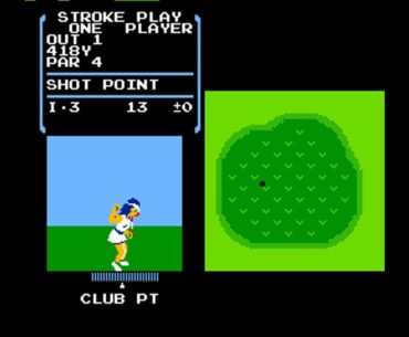 Vs. Stroke & Match Golf  [Arcade Longplay] (1984) Nintendo {Ladies Version, set LG4}