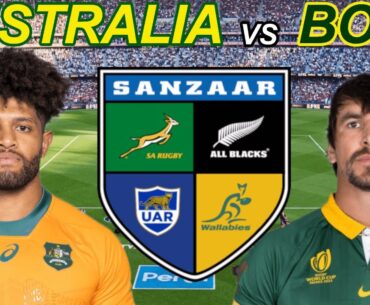 AUSTRALIA vs SOUTH AFRICA Rugby Championship 2024 Live Commentary (2nd Test)