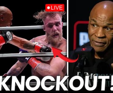 Breaking: Mike Tyson VS Jake Paul Fight HIGHLIGHTS | Press Conference Highlights