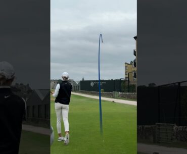 Nelly Korda takes it right over the hotel on the famed 17th at St. Andrews. #TaylorMade #shorts