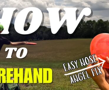 Quick Disc Golf Forehand Tutorial for Beginner's | Disc Golf Tips