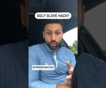 You won’t believe this golf glove hack!!