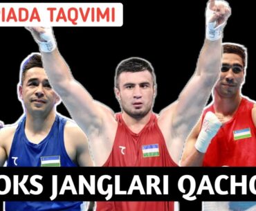 Boks Janglari Qachon? Olimpiada Taqvimi! (Parij-2024 Olimpiadasi)