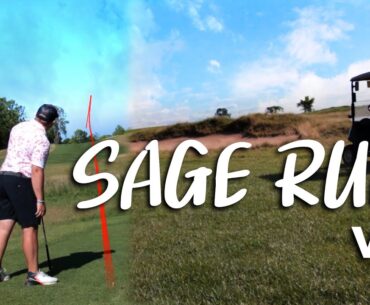 CRAZY ELEVATION | Sage Run Golf Club (Back 9) | Island Resort and Casino (MI)