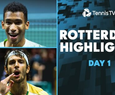 Musetti Faces Griekspoor, Auger-Aliassime & Goffin Also In Action | Rotterdam 2024 Day 1 Highlights