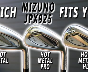 NEW Mizuno JPX 925 IRONS | WHICH Model SUITS YOU?