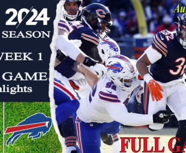 Chicago Bears vs Buffalo Bills [FULL GAME] | Aug 10, 2024 | NFL 2024 Pre | Can't-Miss Play |