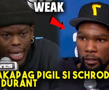 GRABE ANG MAANGHANG NA SINABI NI DENNIS SCHRODER SA SINABI NI KEVIN DURANT