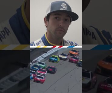 Chase Elliott on the final-lap move that cost Ryan Blaney several spots #NASCAR #racing