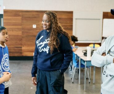 Eastside Golf hangs out with Boys and Girls Club of Harlem