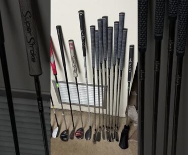 The golf clubs that I am shipping out today.