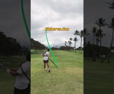 tiktok Father vs Son Golfing - Taulia Lave