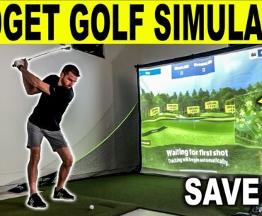 Ultimate Budget Golf Simulator Build! DIY + Fast & Easy Setup!