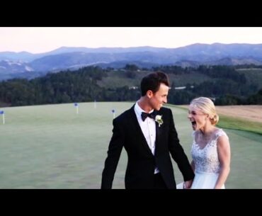 Kristin and Chris's Super Personal Wedding on a Golf Course in Carmel-By-The-Sea