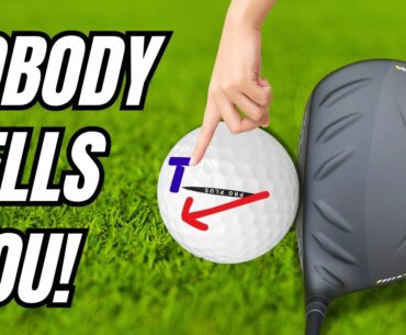 Every BEGINNER GOLFER Should Mark Their Golf Ball Like THIS