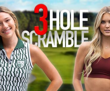 VIRAL GOLF GIRL SCRAMBLE Kayla Jones vs Paige Mackenzie