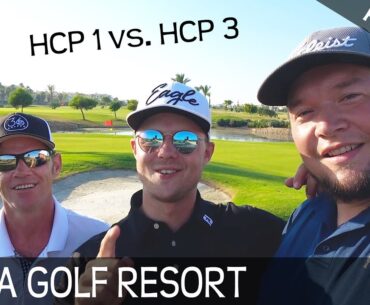 Golf vlog - Roda Golf Resort - HCP 1 vs. HCP 3 - Part 1 of 2