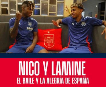 Nico Williams y Lamine Yamal: el baile y la alegría de España | 🔴 SEFUTBOL