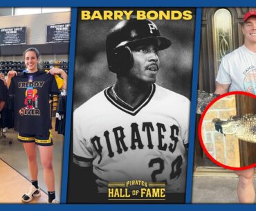 Caitlin Clark Meets Her Twin, Barry Bonds Pirates Hall of Fame, Carson Steele Pet Alligator?! | 224