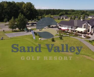 Road from Pasłęk to Sand Valley Golf Resort