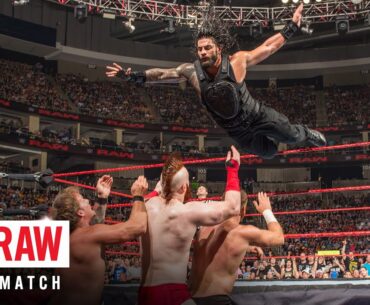 FULL MATCH: Roman Reigns vs. Sheamus vs. Chris Jericho vs. Sami Zayn: Raw, July 25, 2016