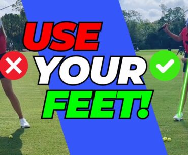 Generate MORE POWER in Your Golf Swing with Your Feet