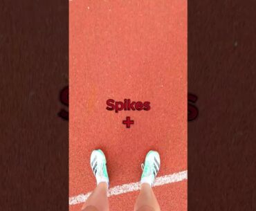 Track athlete's nightmare: spikes on concrete #trackandfield #running #concrete #spikes #sports