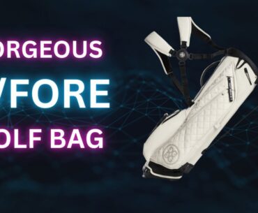 Top 5 Most GORGEOUS Golf Bag!? The G/Fore Daytona Plus Carry