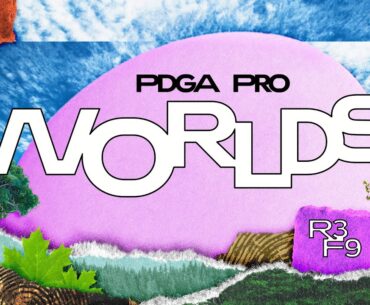 2024 PDGA Pro Worlds | MPO R3F9 | Robinson, Anderson, Hammes, Lizotte | Jomez Disc Golf