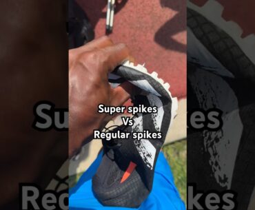 Check out last video to see the performance difference #trackandfield #superspike #speedtraining