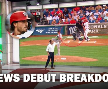 DeRo and Sean Casey go in-depth on Dylan Crews' MLB debut at-bats!