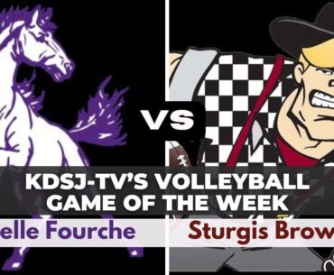 Volleyball: Belle Fourche Lady Broncs @ Sturgis Brown Lady Scoopers