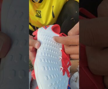 Asmr football boot Unboxing Pan balancer touch X flyknit